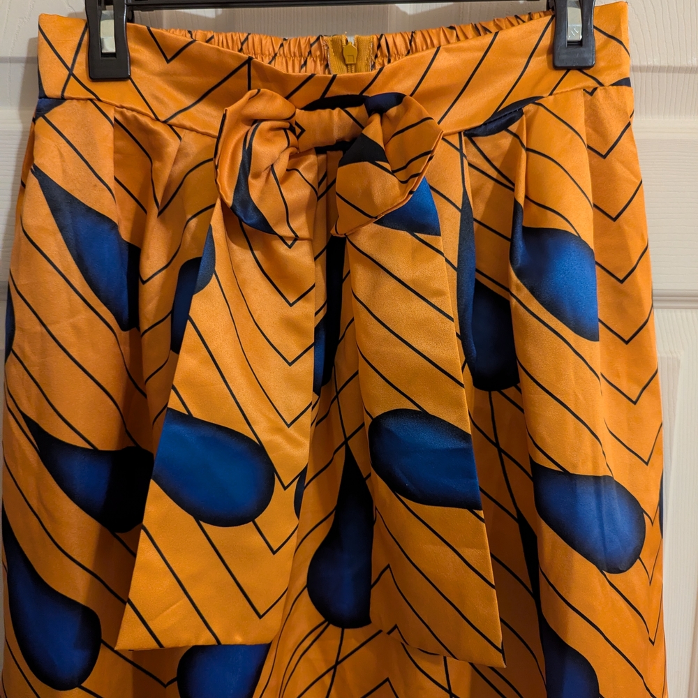 African Print Maxi Skirt - Picture 2 of 5
